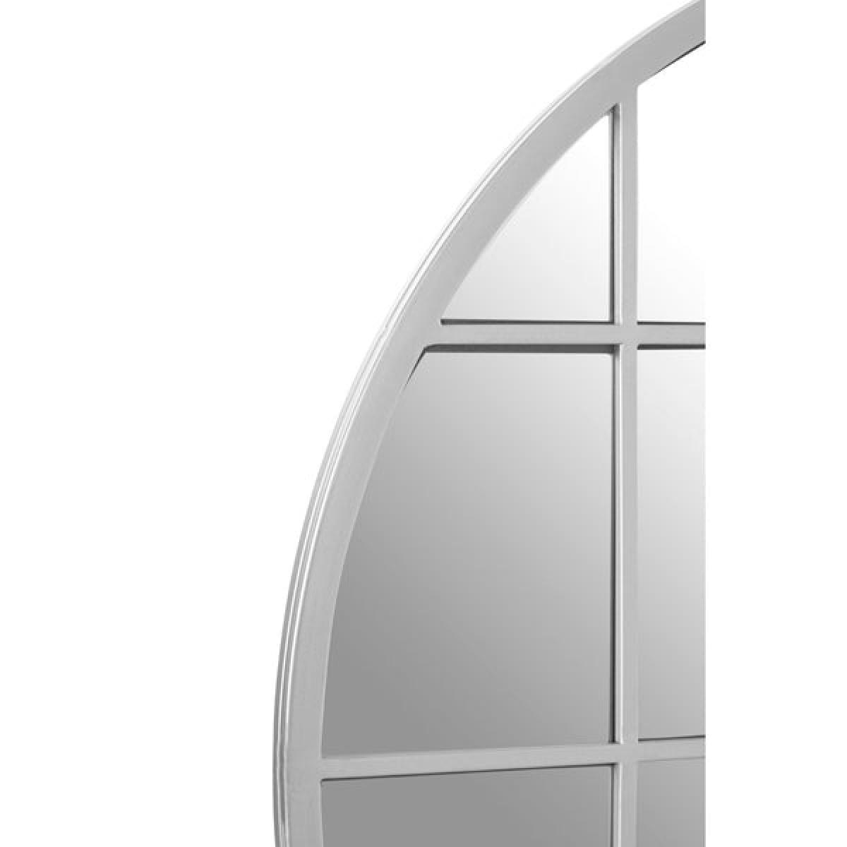 Olivia's Descrates Wall Mirror Round Silver / Round – image 2