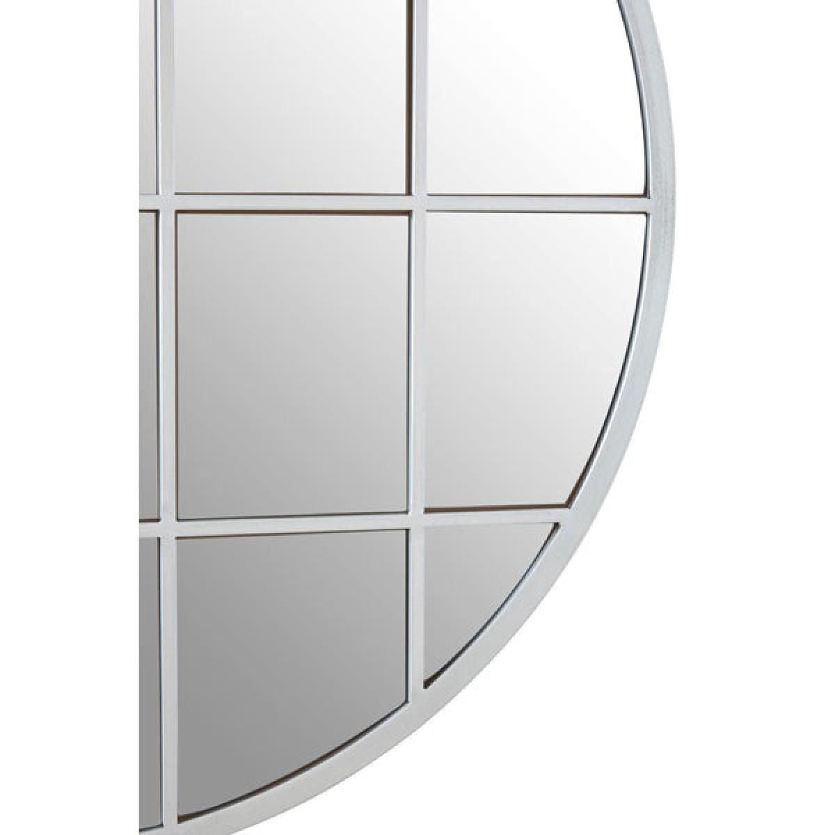 Olivia's Descrates Wall Mirror Round Silver / Round – image 3