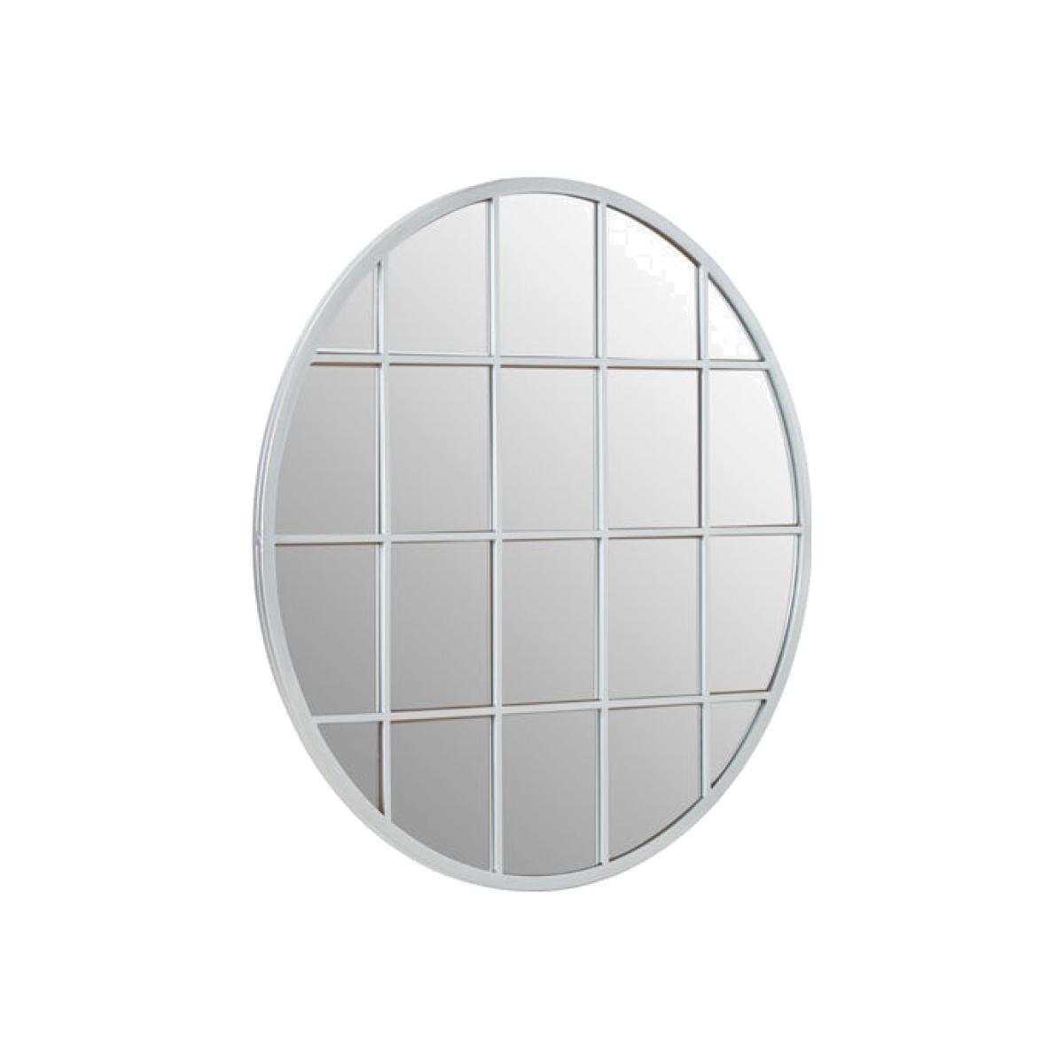 Olivia's Descrates Wall Mirror Round Silver / Round – image 1
