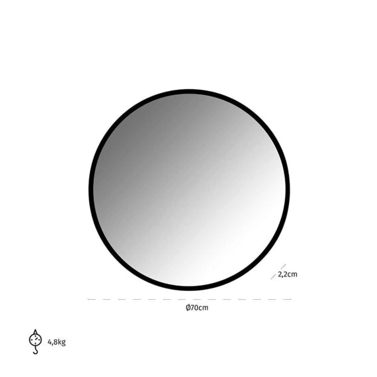 Richmond Maeron Black Wall Mirror – image 2