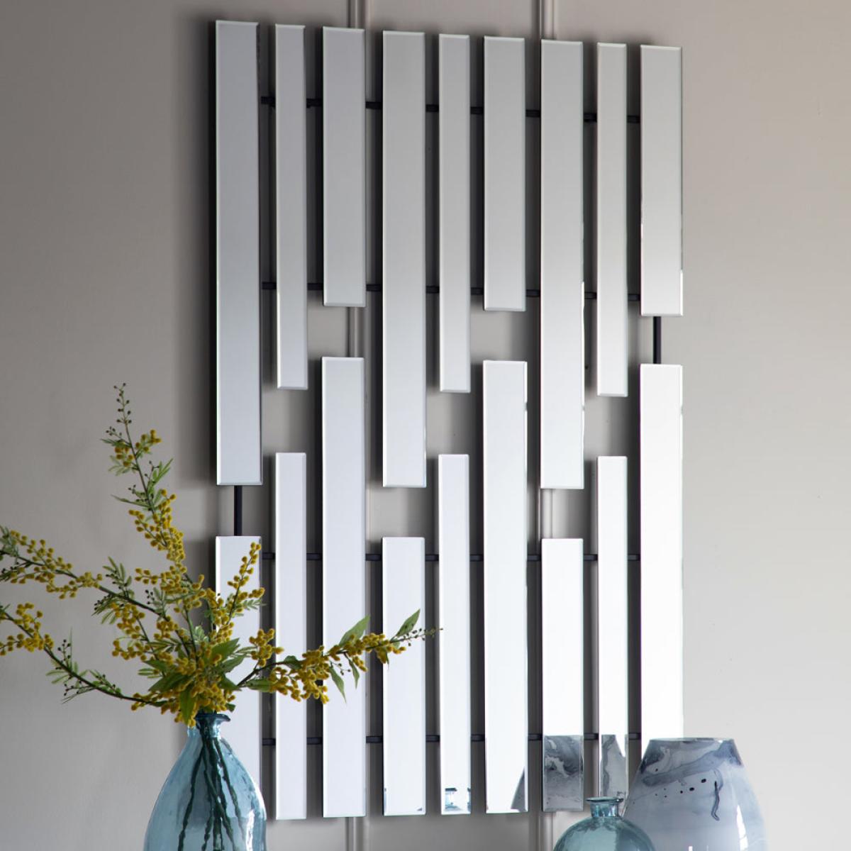Gallery Interiors Sloes Wall mirror in Silver 70x120cm – image 2