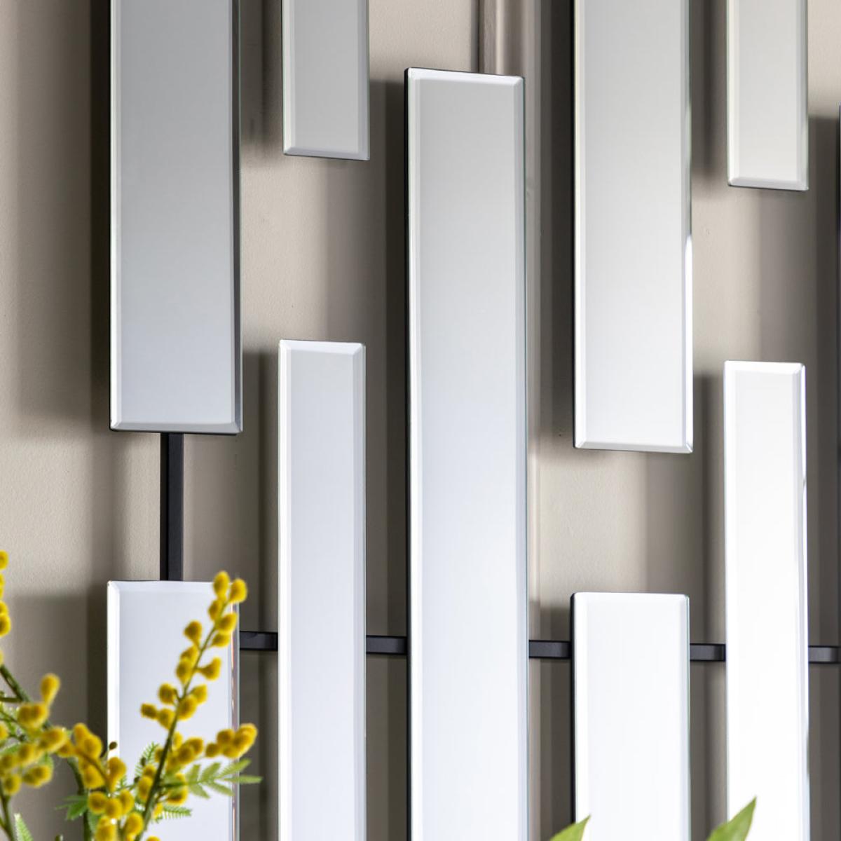 Gallery Interiors Sloes Wall mirror in Silver 70x120cm – image 3