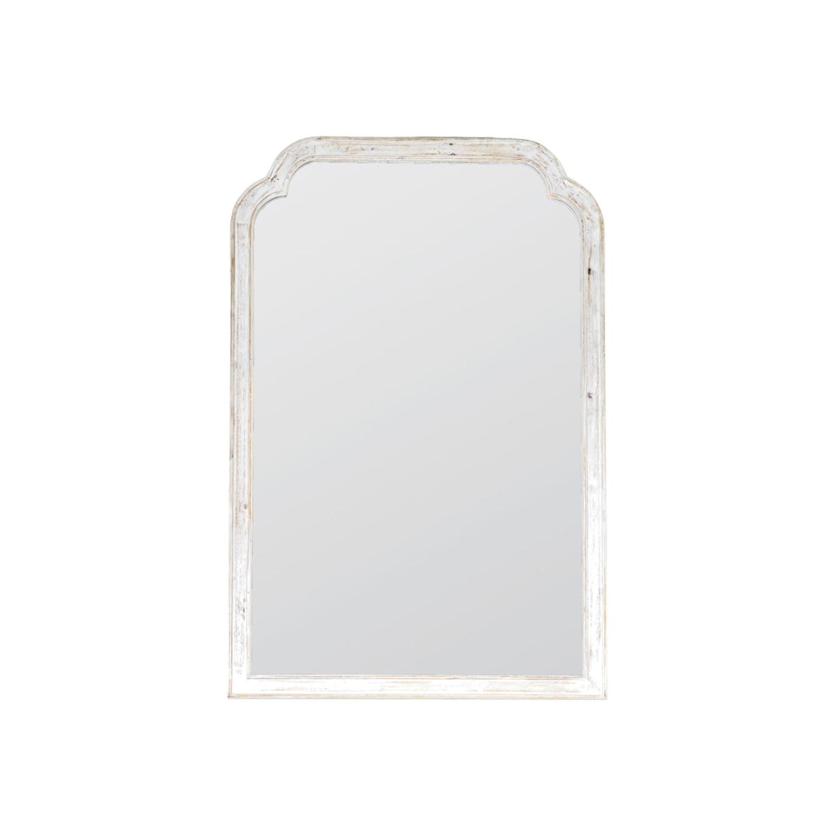 Gallery Interiors Zarina Wall Mirror Wood White – image 1