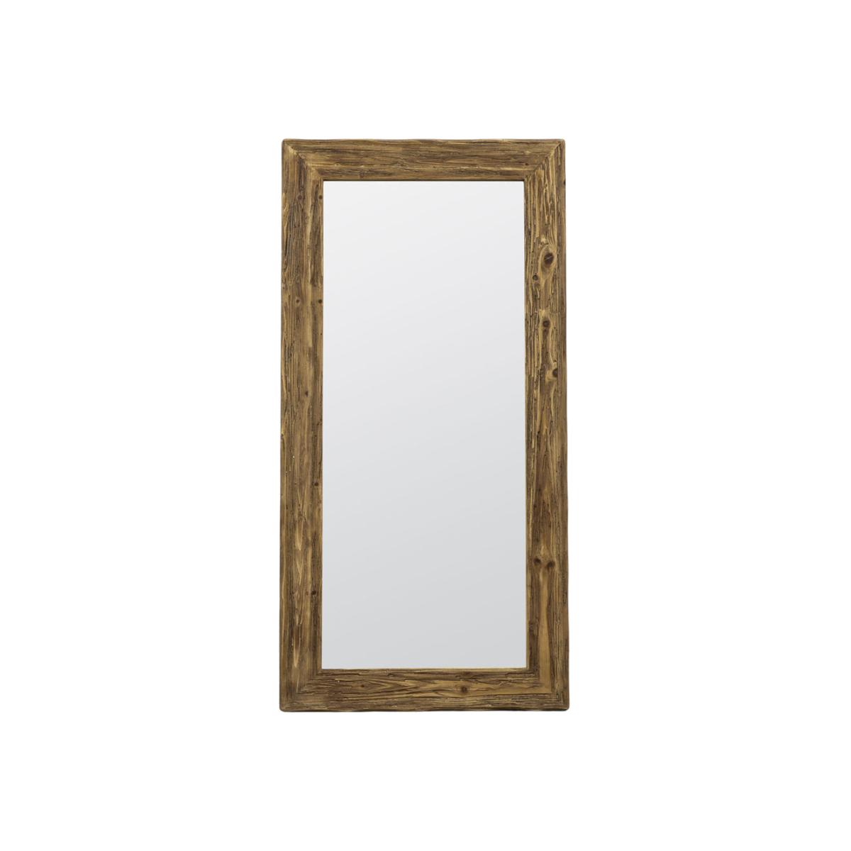 Gallery Interiors Olvir Leaner Mirror Natural