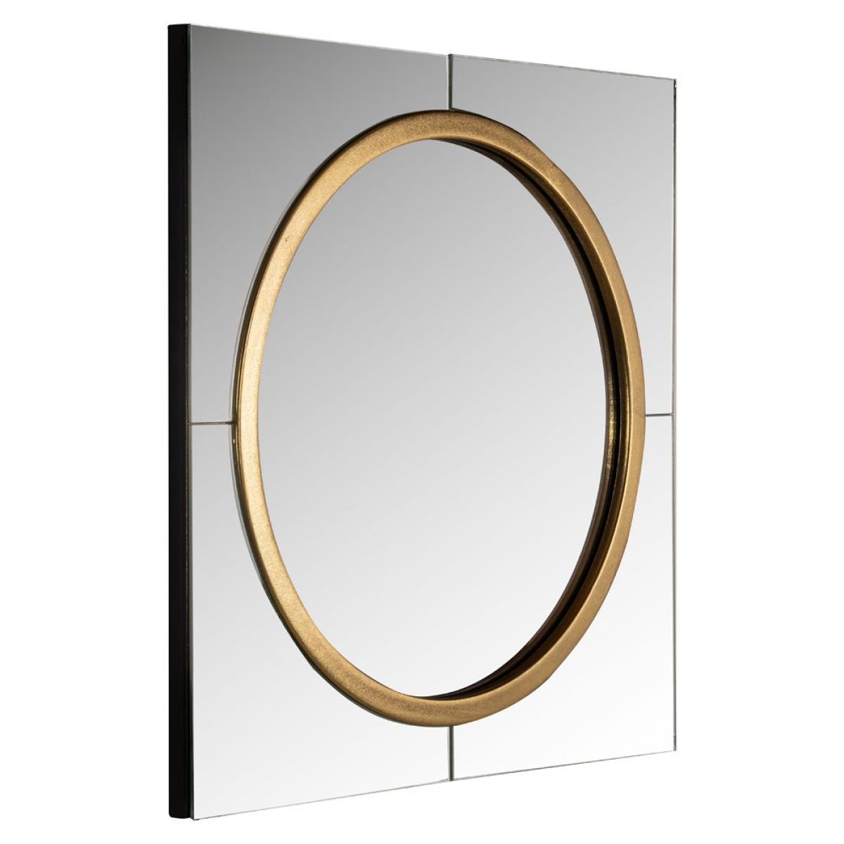Richmond Interiors Briana Black & Gold Mirror – image 2
