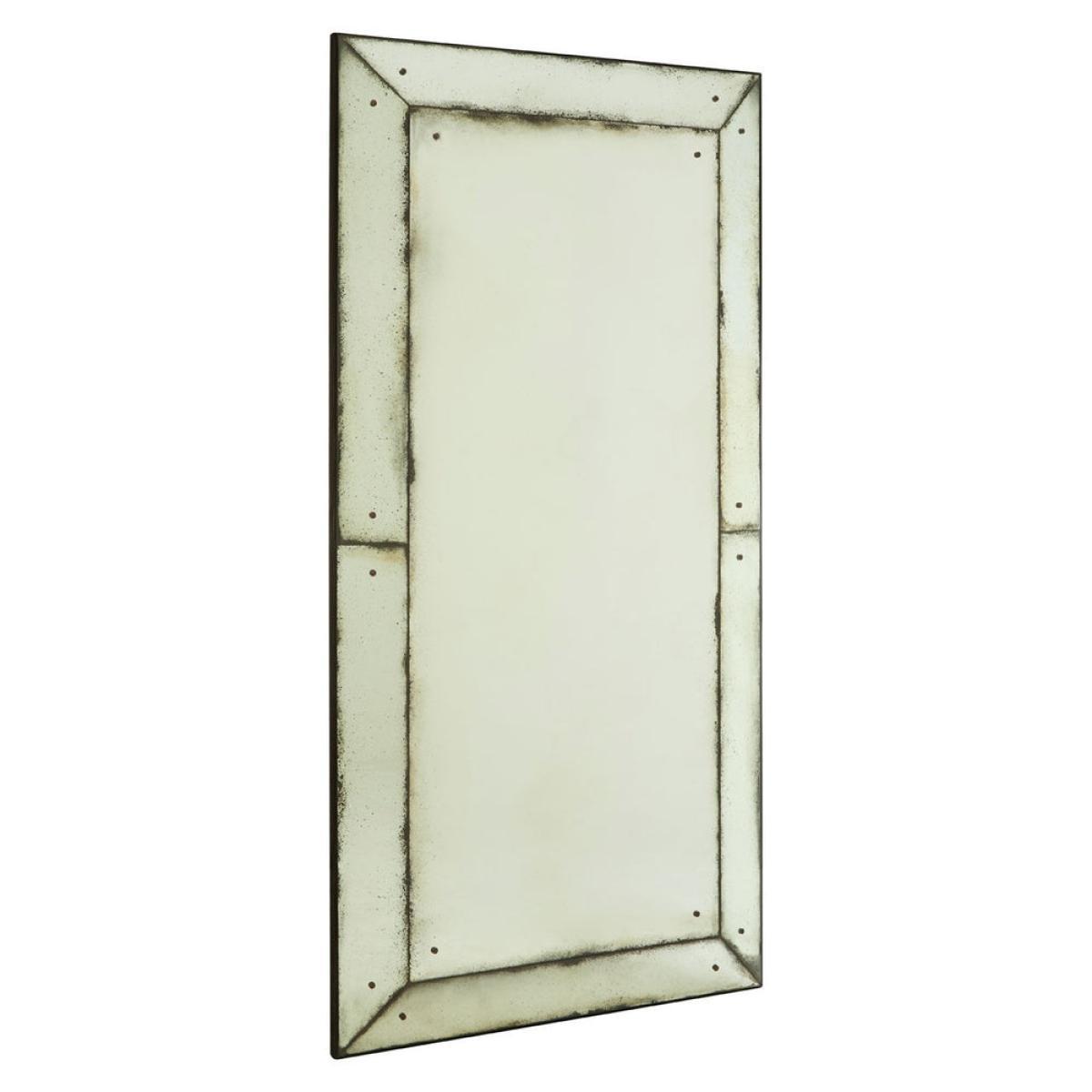 Olivia's Ray Wall Mirror Panelled Grey / Grey – image 2