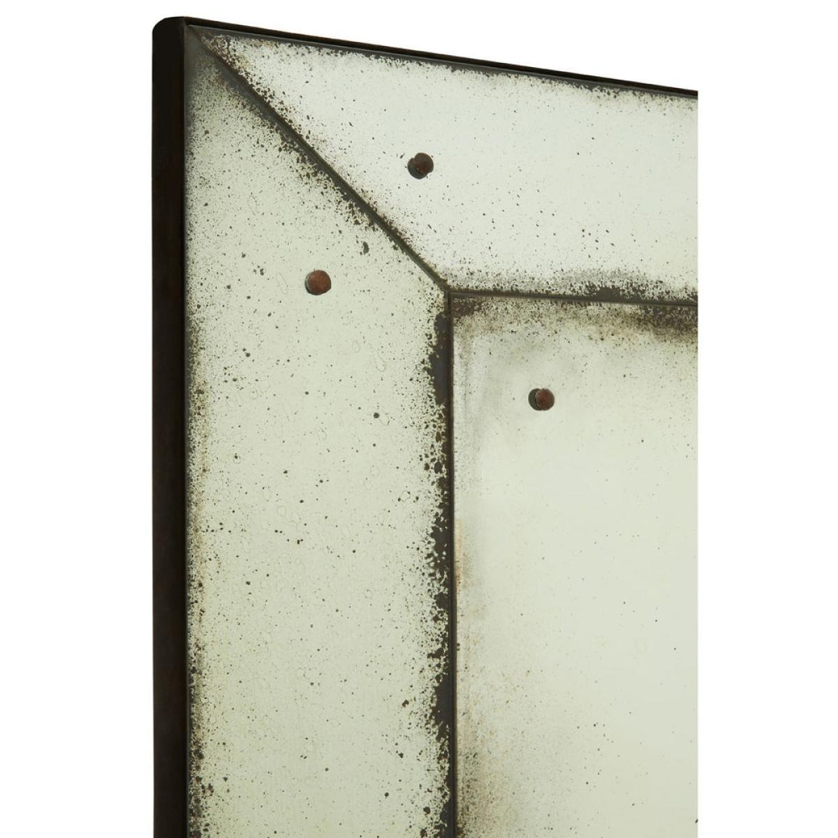 Olivia's Ray Wall Mirror Panelled Grey / Grey – image 3