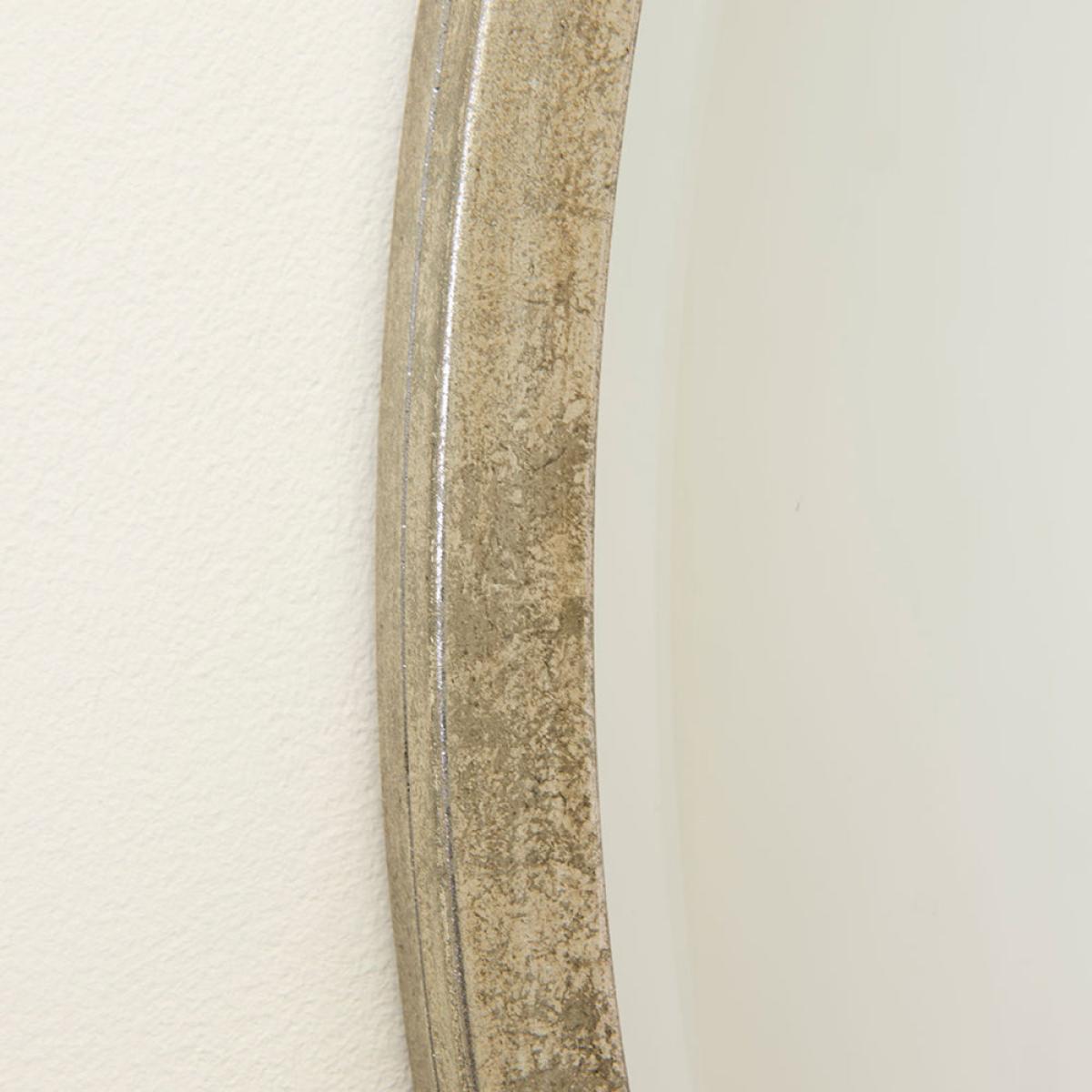Olivia's Riga Bevelled Round Mirror in Silver - 80 x 80cm – image 6