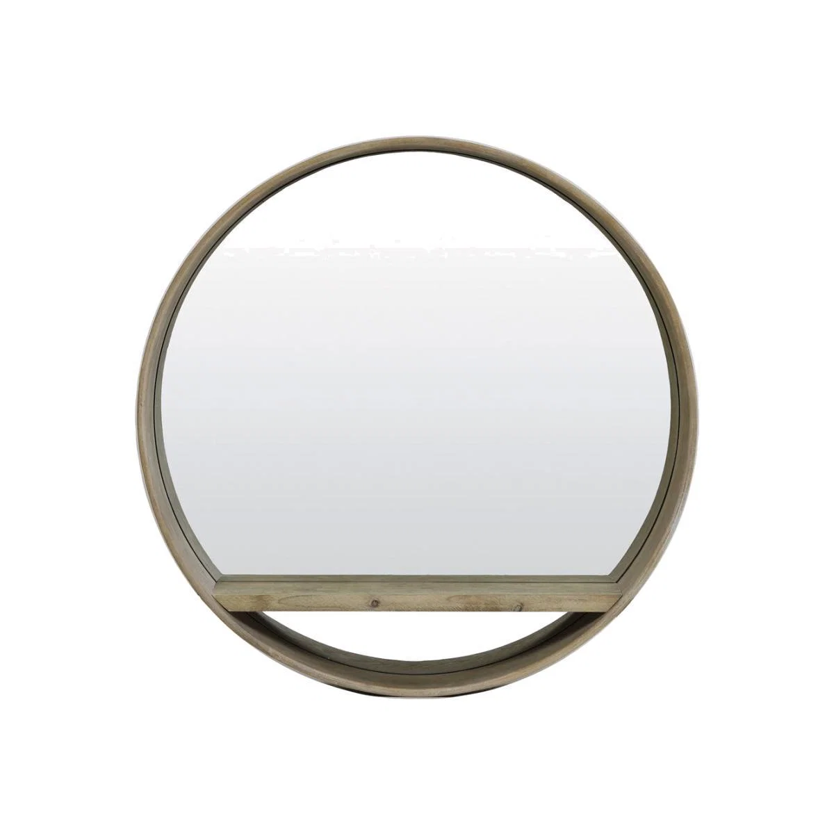 Light & Living Viria Wall Mirror Light Brown / Large