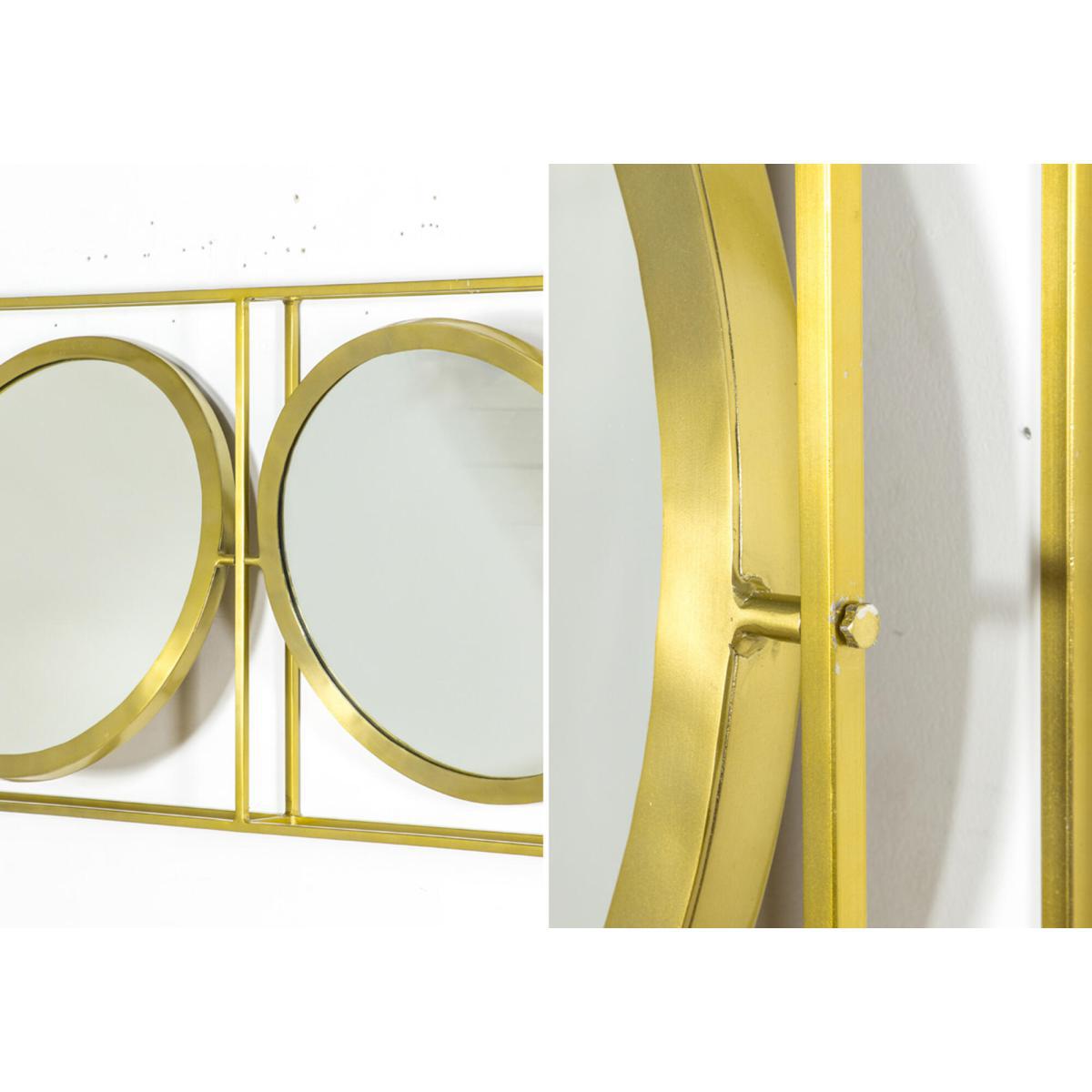 Kingsley Brass Trio of Framed Mirrors – image 3