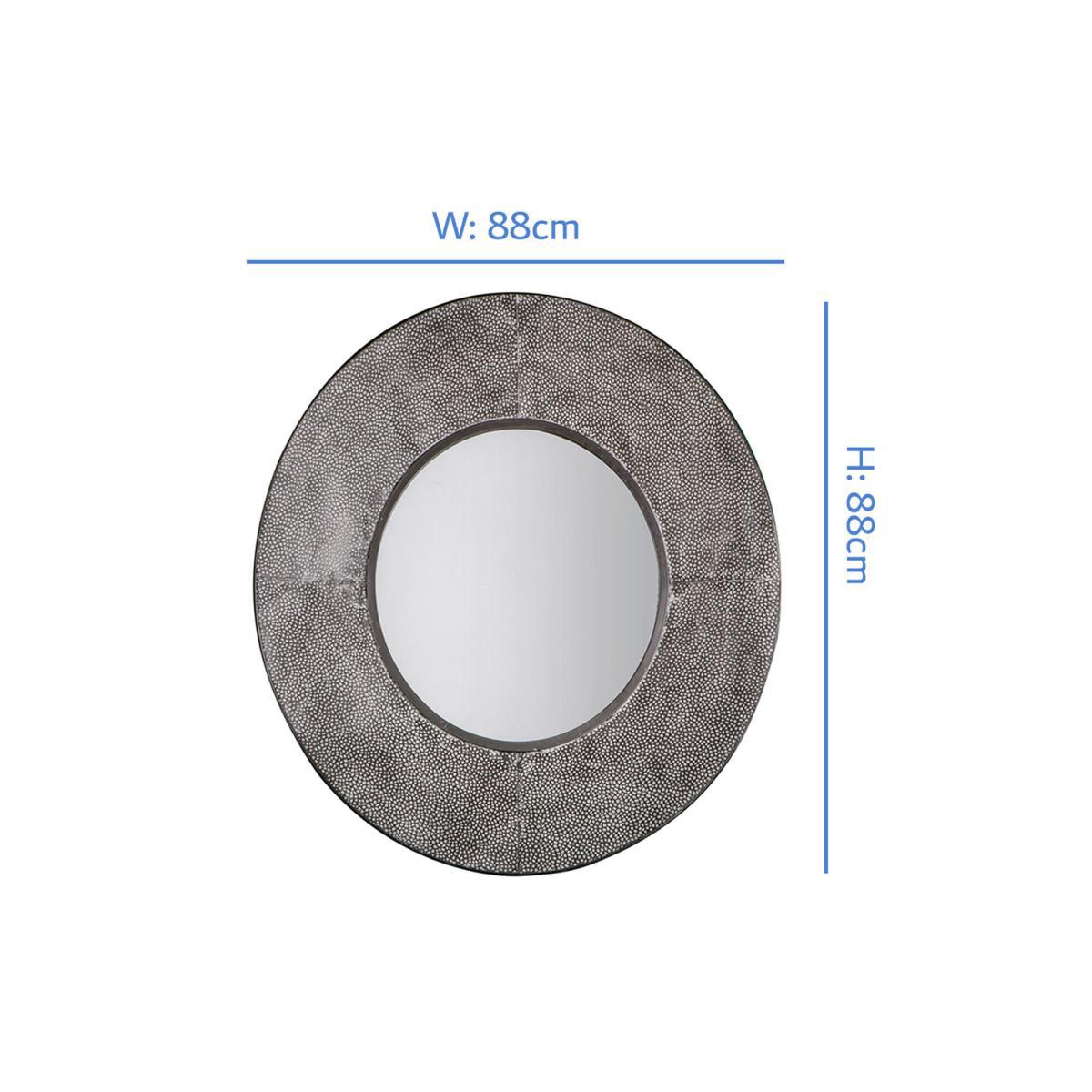 Kelly Round Wall Mirror – image 4