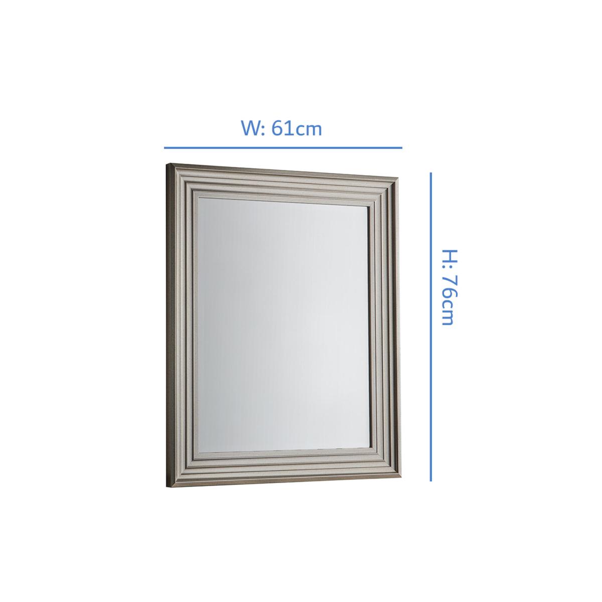 Ryan Small Wall Mirror in Champagne – image 4