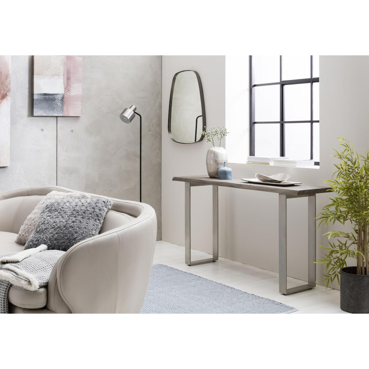 Blair Pewter East Wall Mirror – image 2