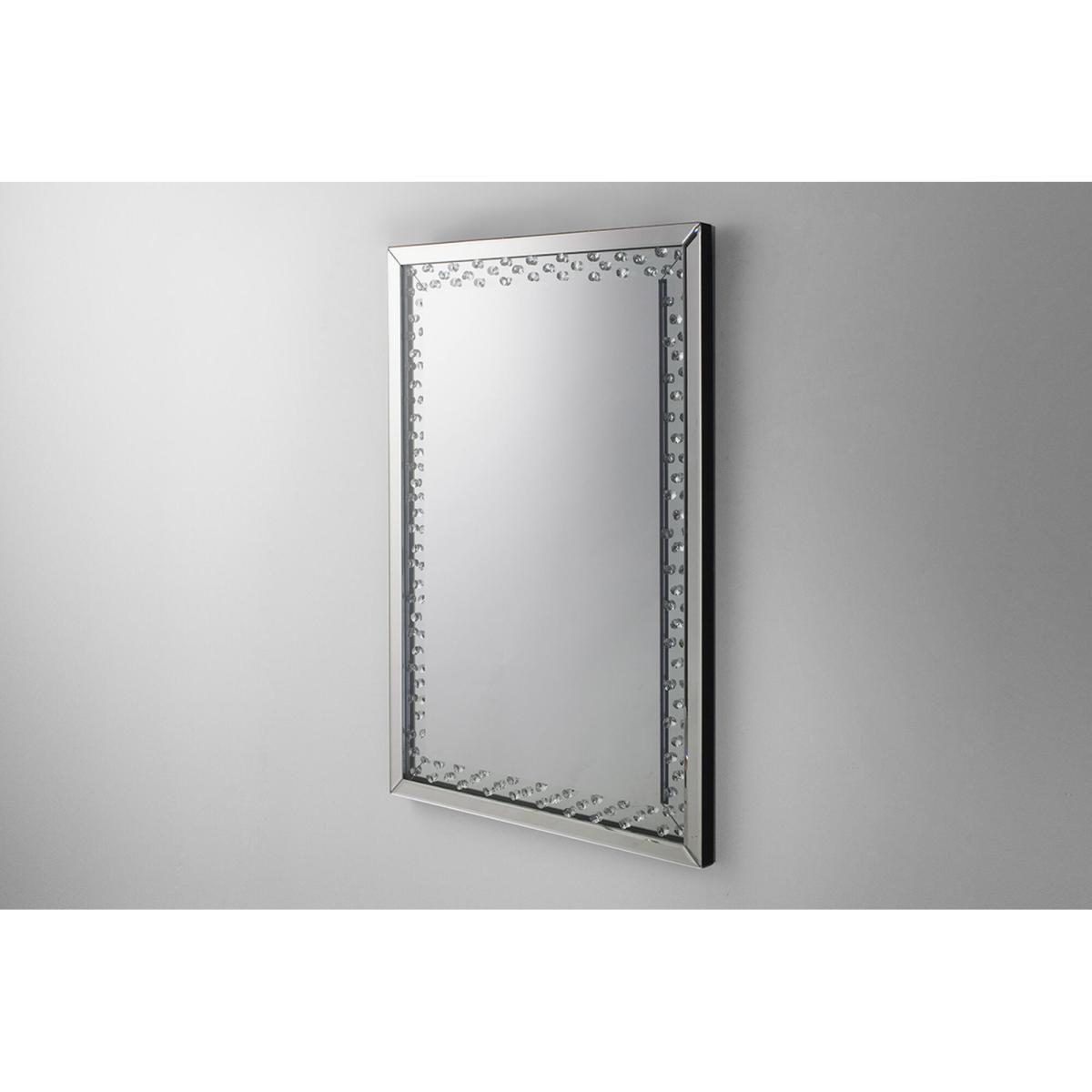 Stewart Small Wall Mirror in Silver – image 3