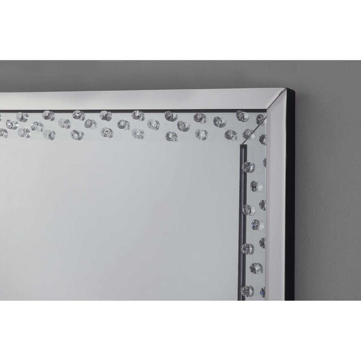 Stewart Small Wall Mirror in Silver – image 4