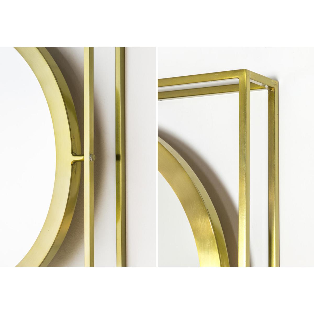 Kingsley Brass Framed Mirror – image 3