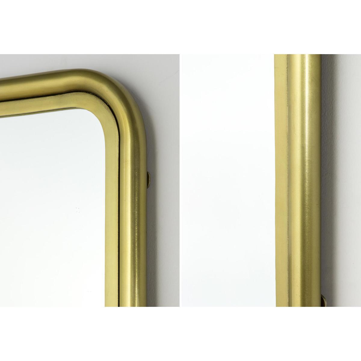 Morgan Wall Mirror in Brass – image 3