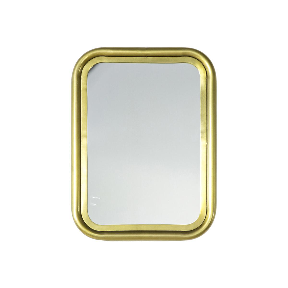 Morgan Wall Mirror in Brass – image 1