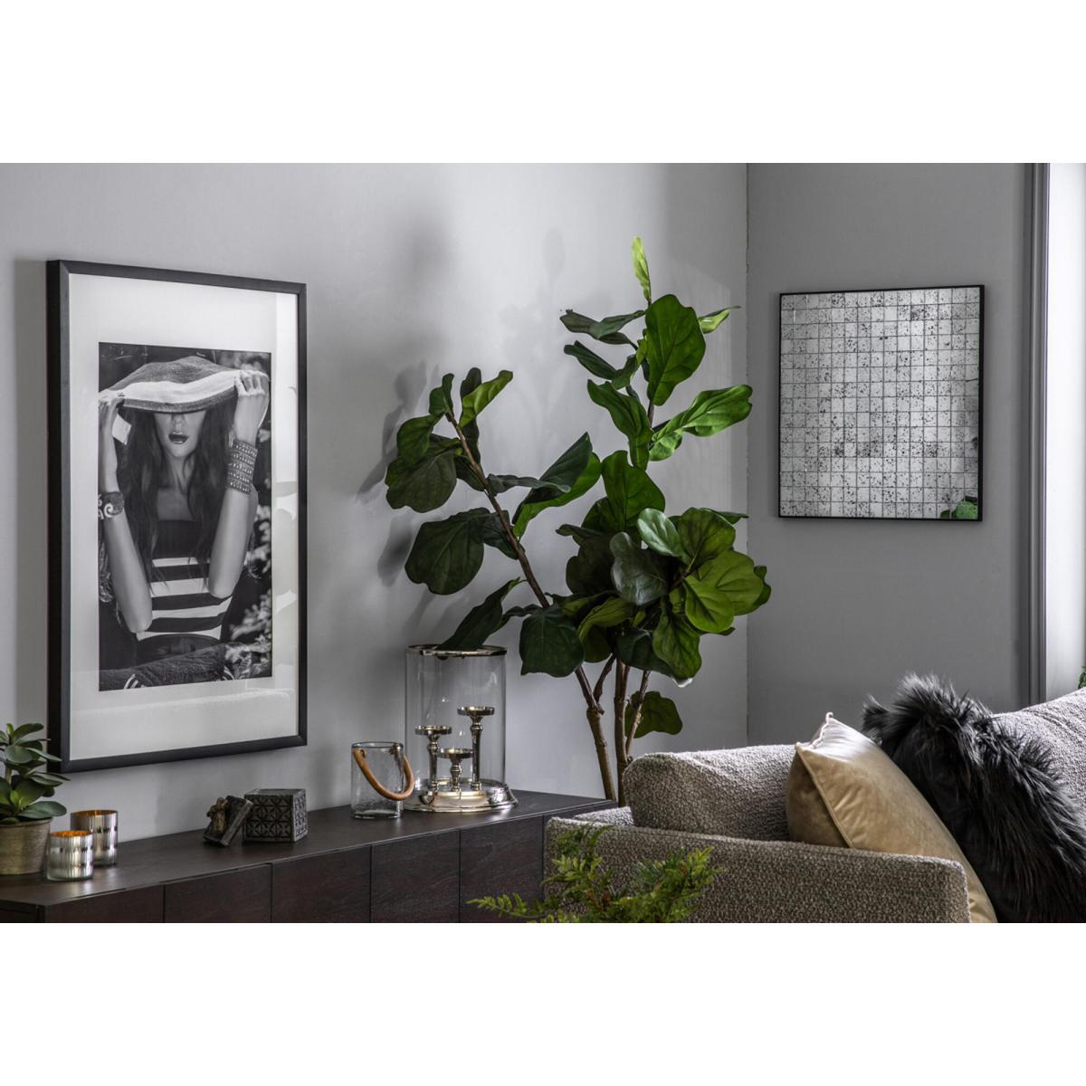 Carna Mosaic Mirror in Black – image 2