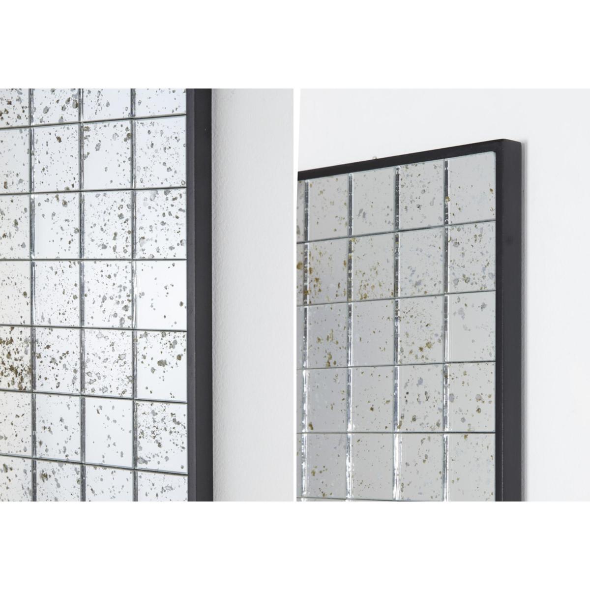 Carna Mosaic Mirror in Black – image 4