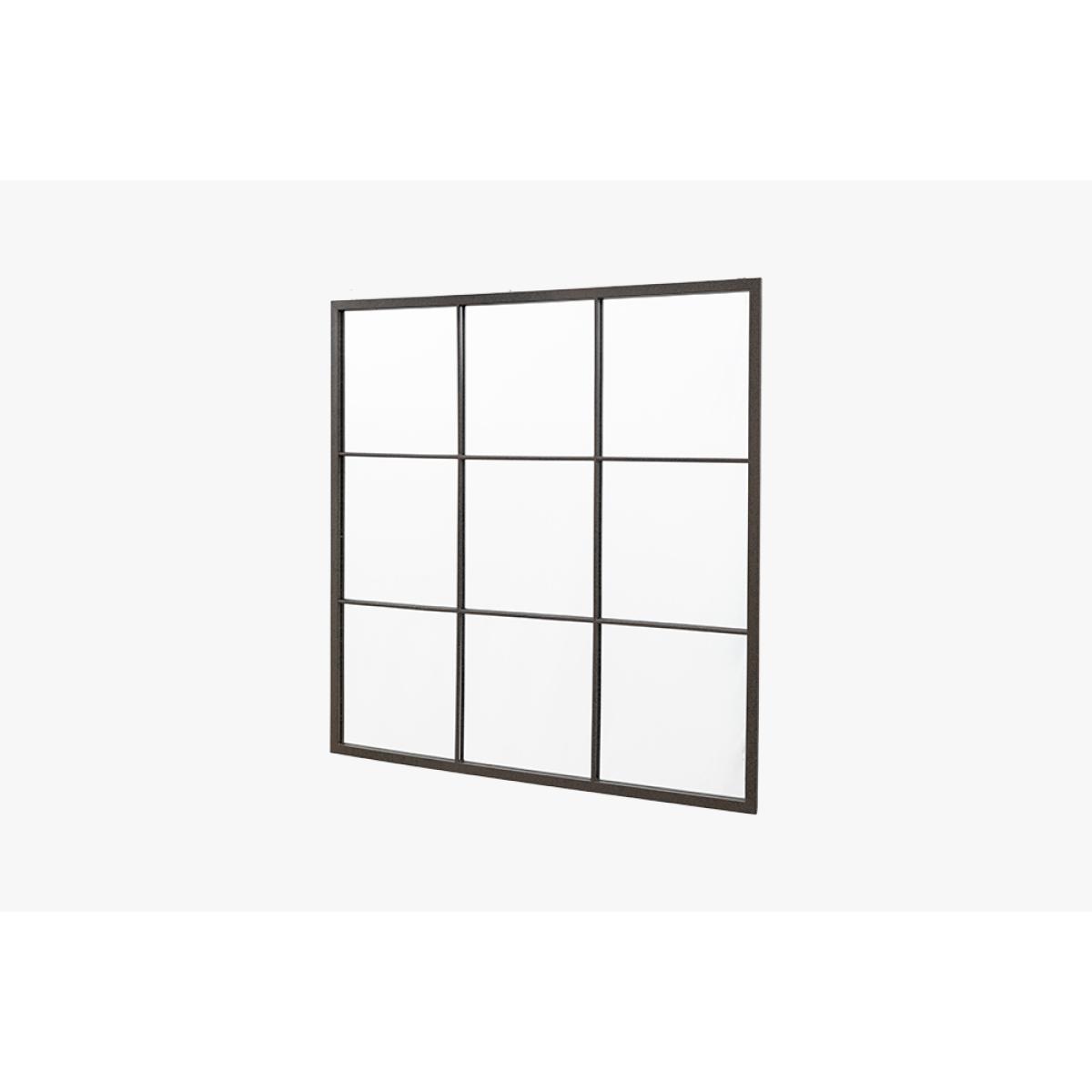 Mullion Mirror in Black - Medium – image 4