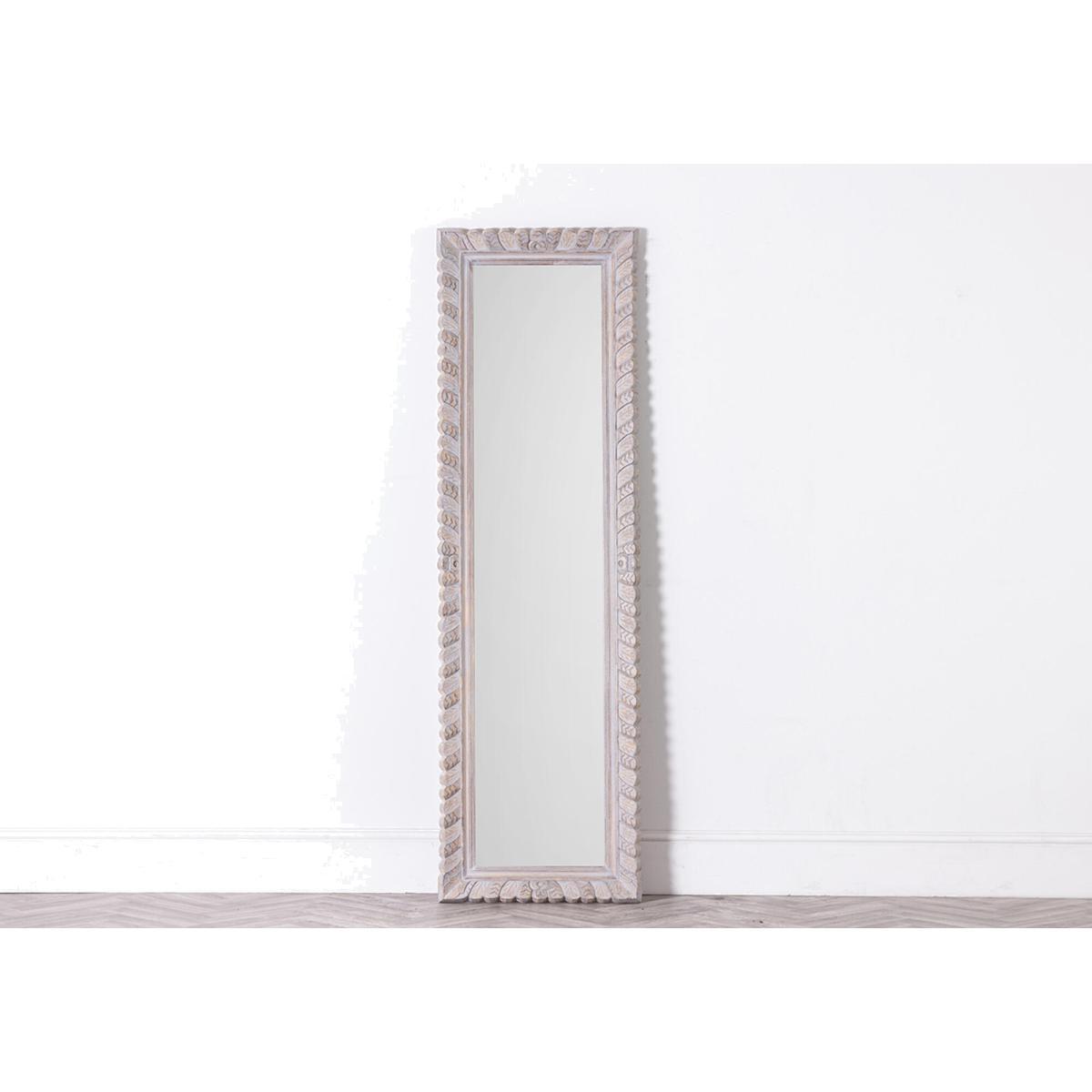 Zola Leaner Mirror in Grey – image 1