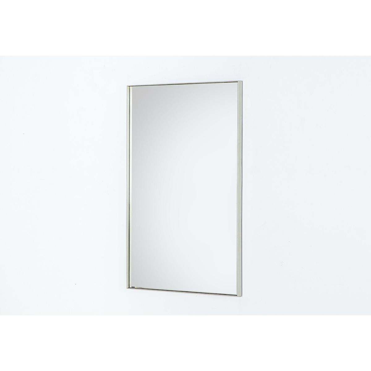 Quentin Silver Rectangular Wall Mirror – image 3