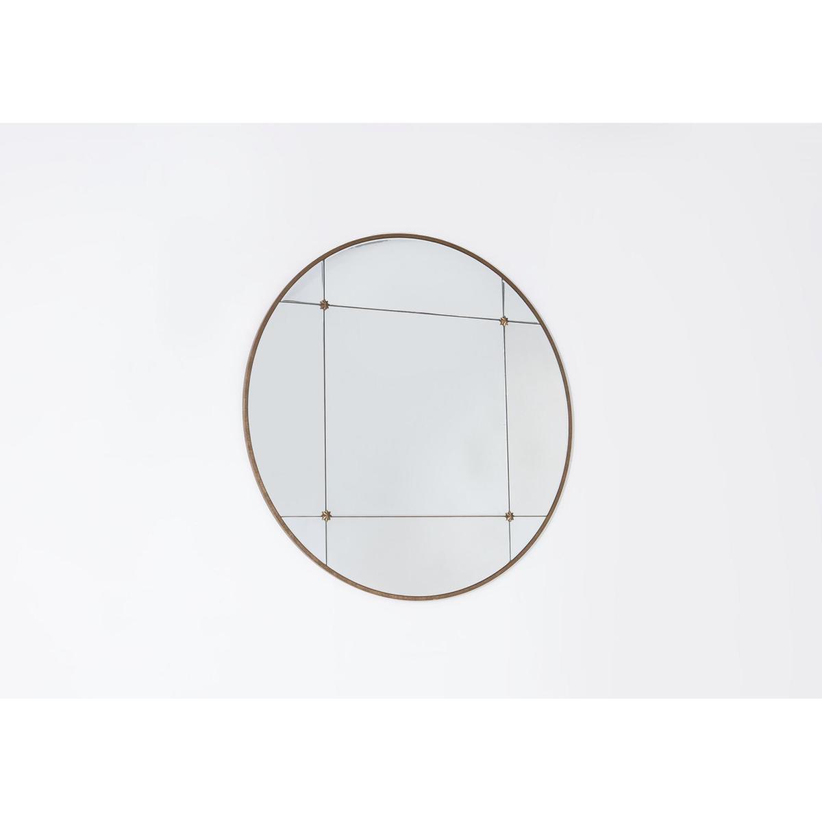 Ayla Round Mirror in Harvest Bronze – image 2