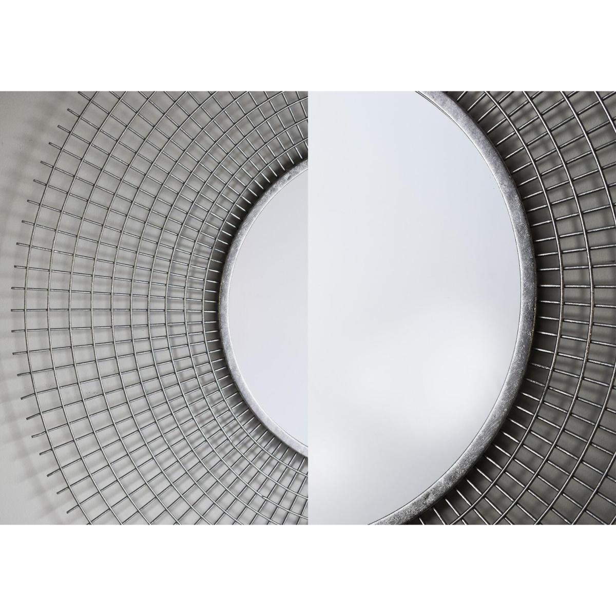 Samson Mirror in Silver – image 2
