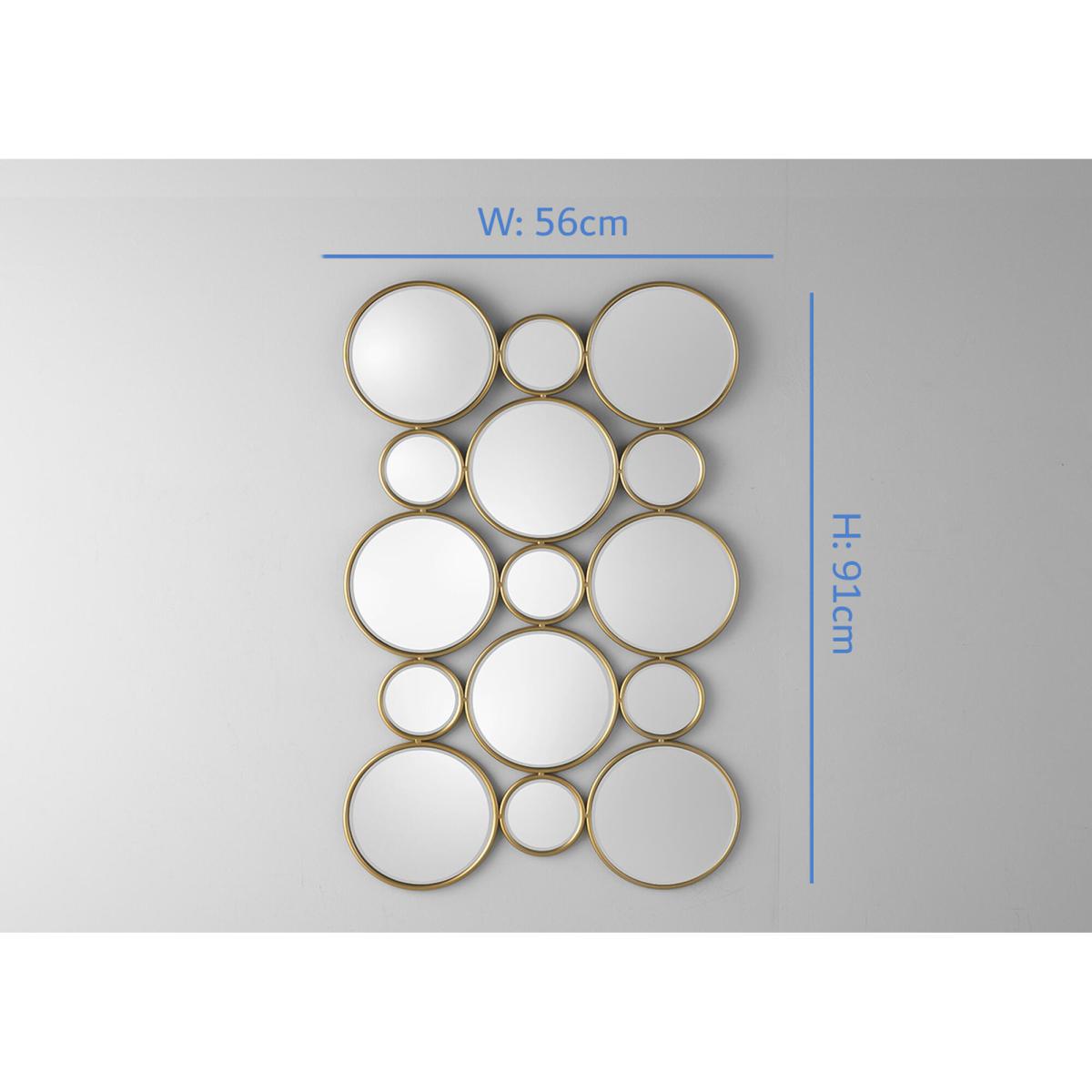 Maggie Circles Wall Mirror – image 5