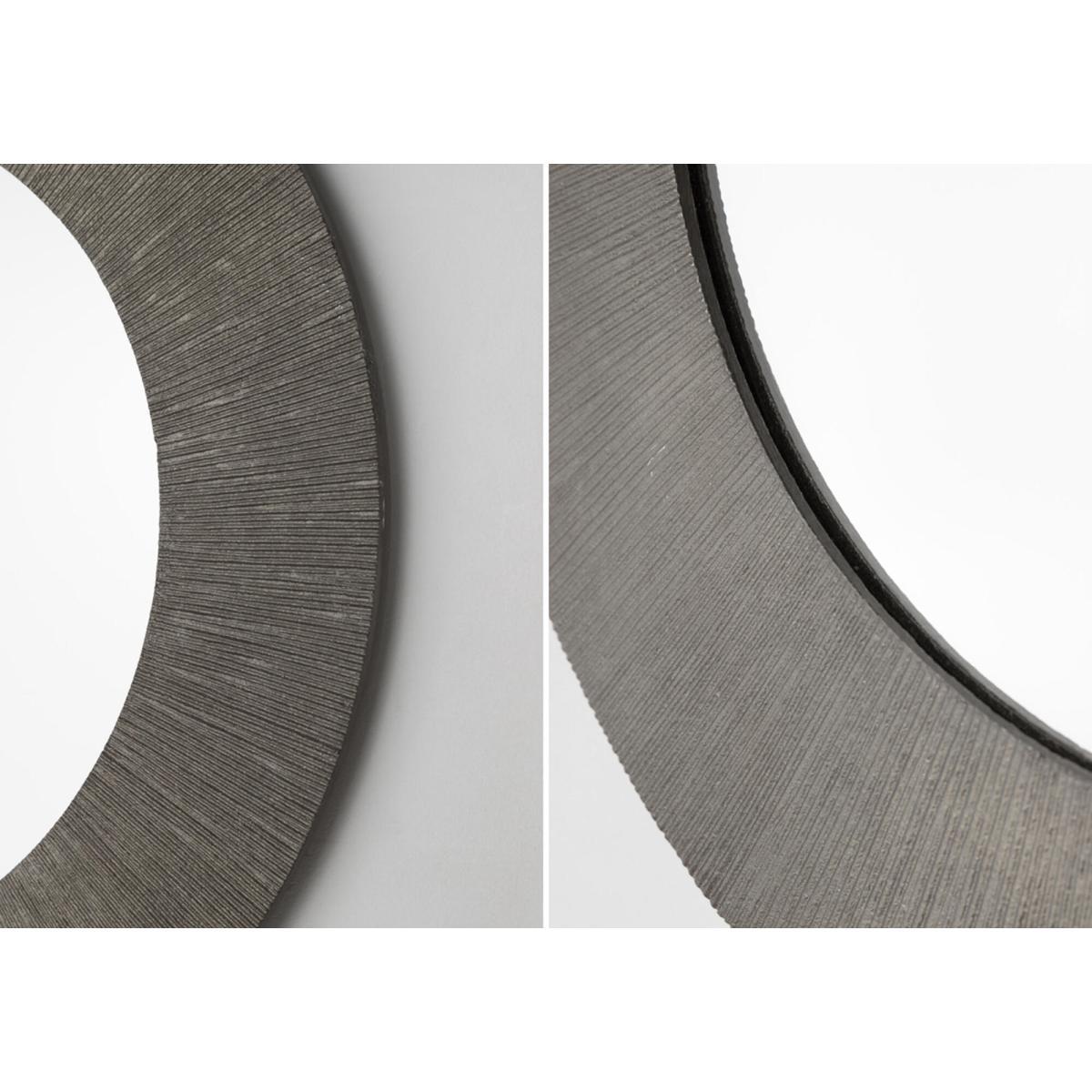 Madden Nickel Metal Framed Mirror, Small – image 3