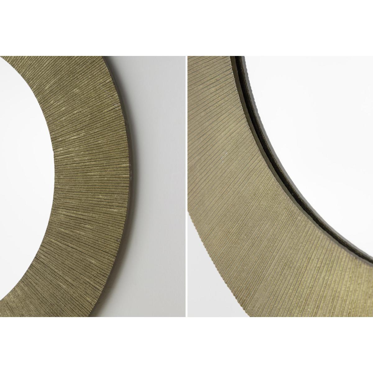 Madden Brass Metal Framed Mirror, Small – image 5