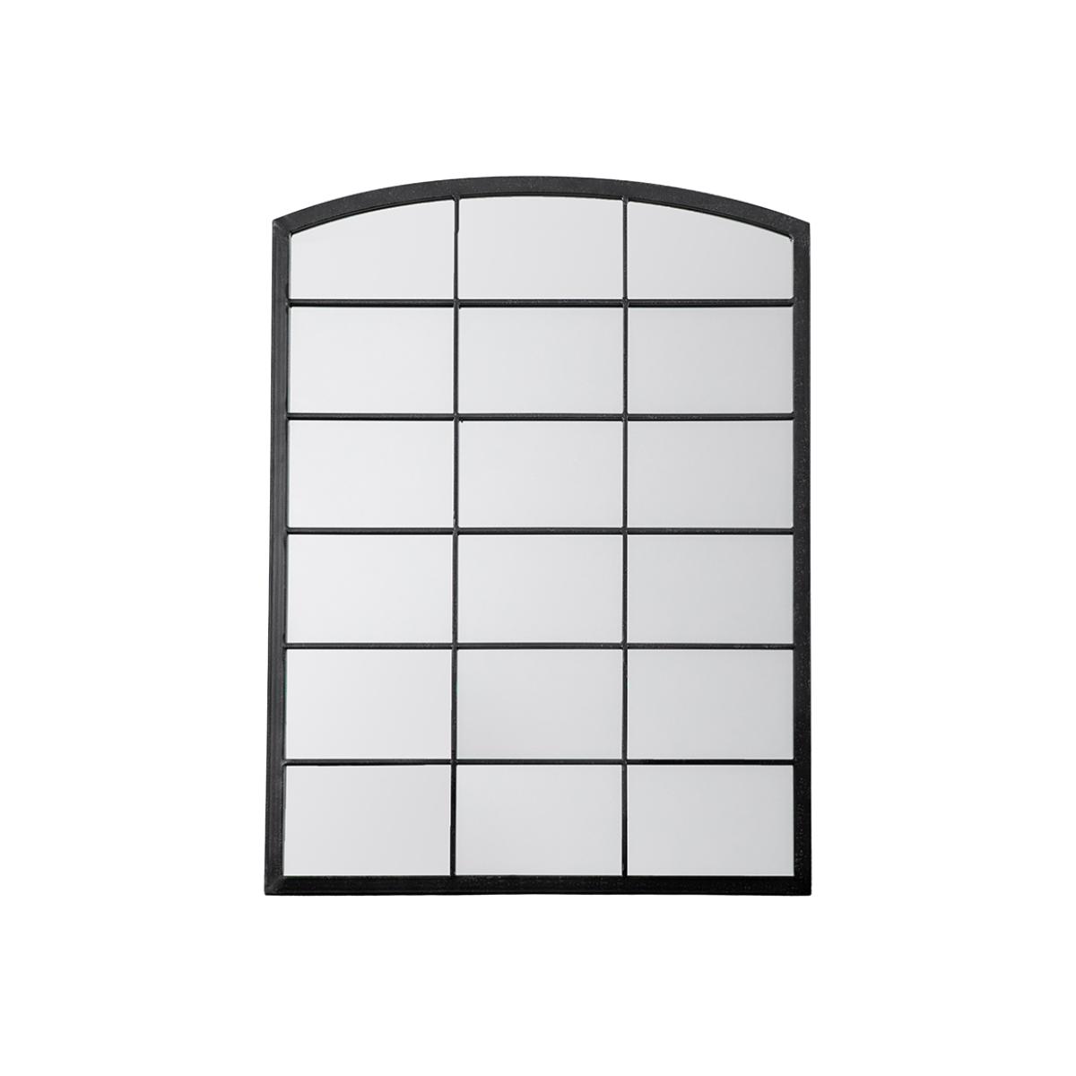 Glance Arch Mirror in Black, Small – image 1