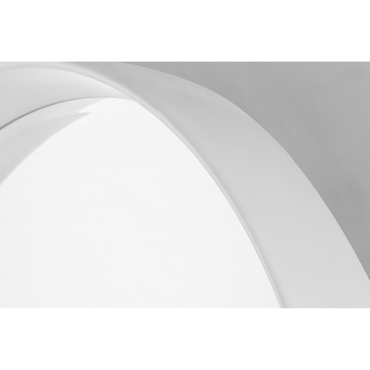 Chad Round Mirror in White – image 3