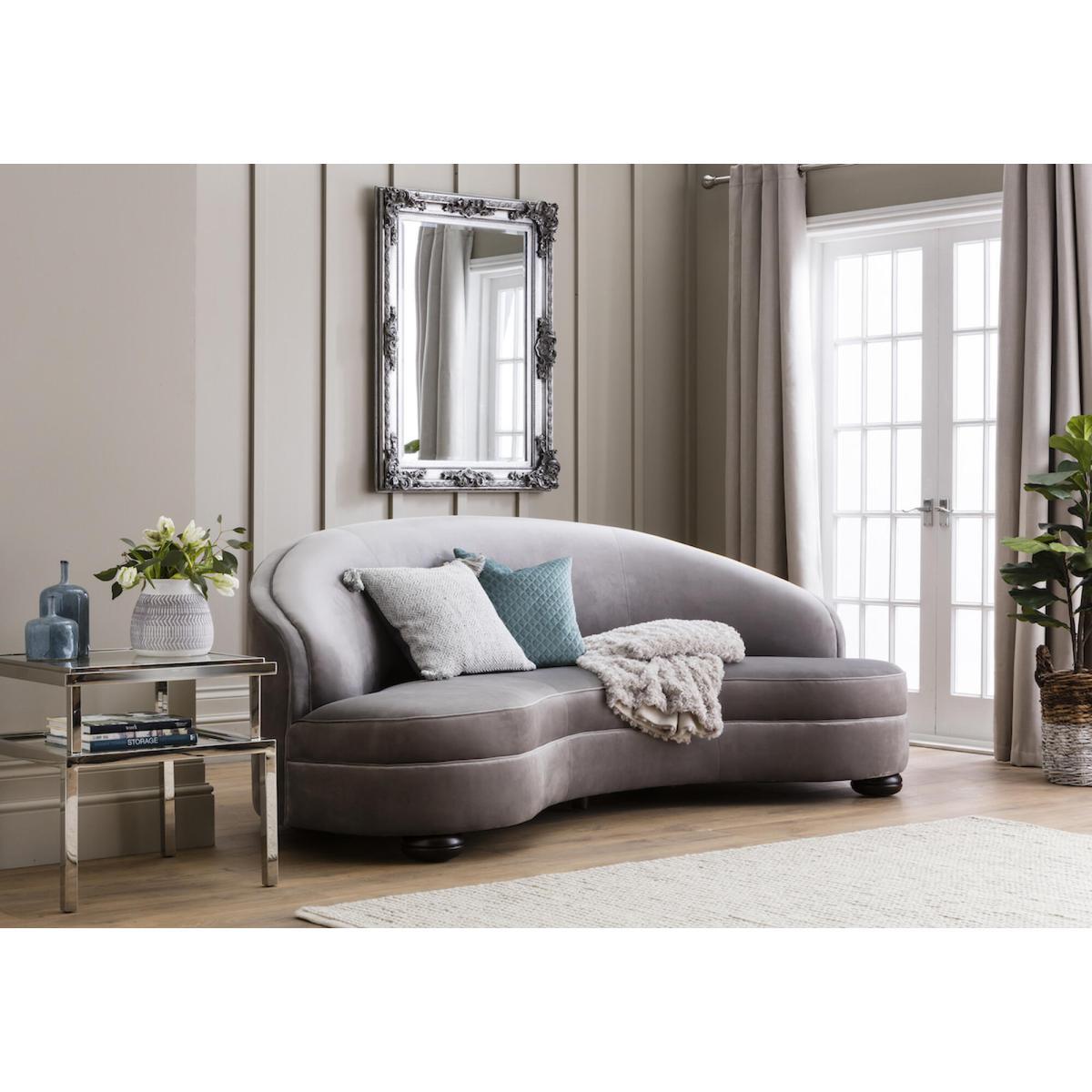 Phillip Wall Mirror in Silver – image 2