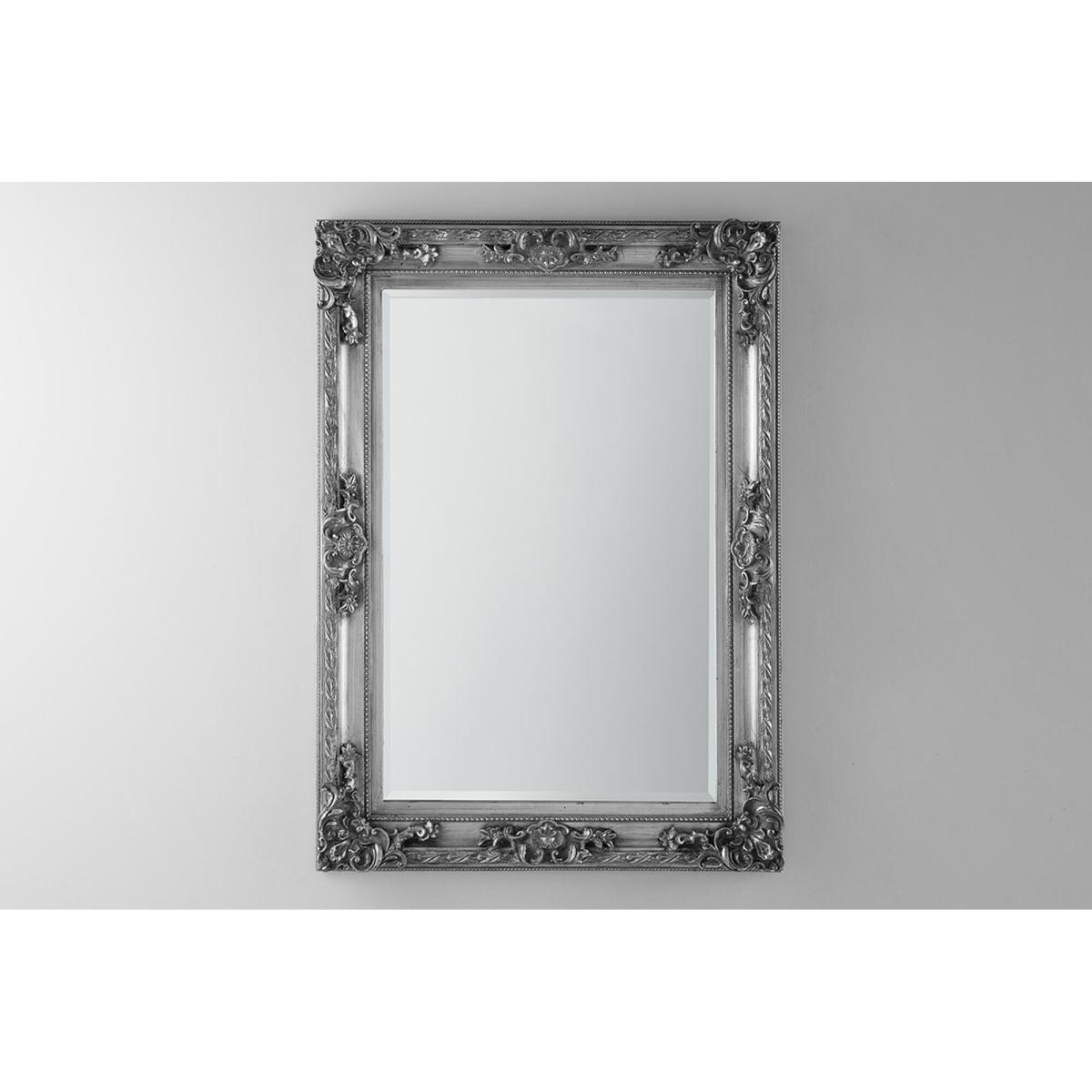 Phillip Wall Mirror in Silver – image 1