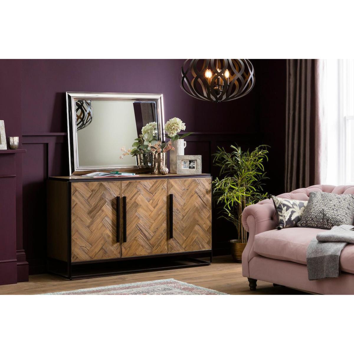 Colin Large Wall Mirror in Silver – image 2