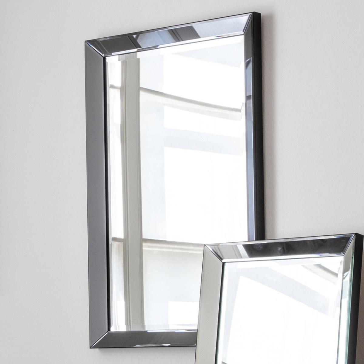 Luna Rectangle Mirror Grey – image 2