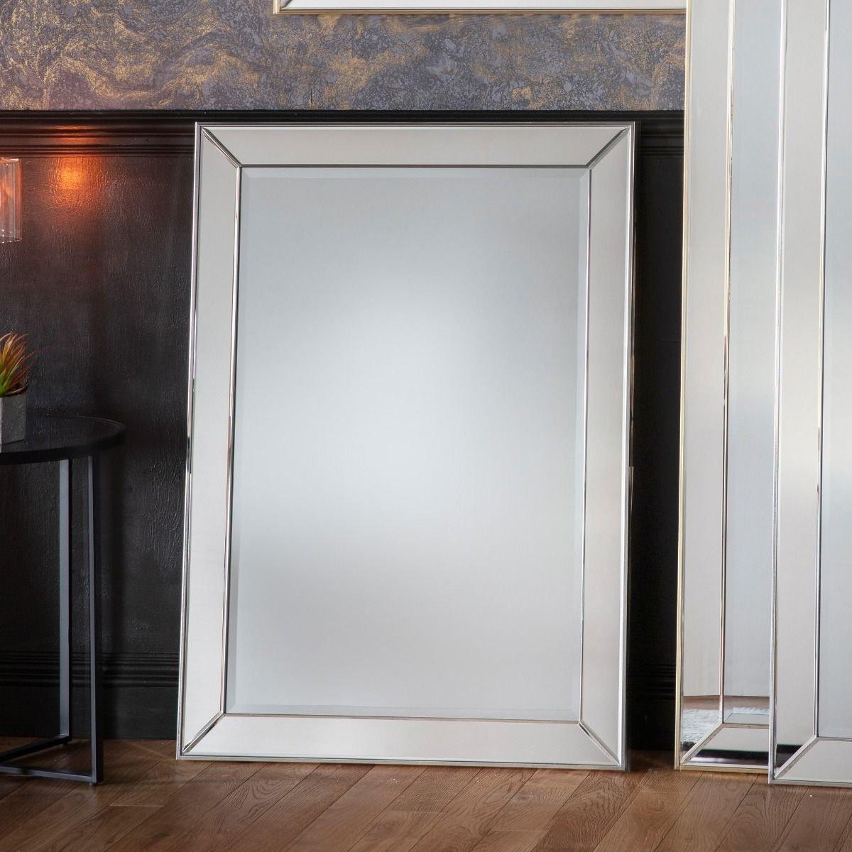 Petruth Silver Rectangular Mirror – image 2