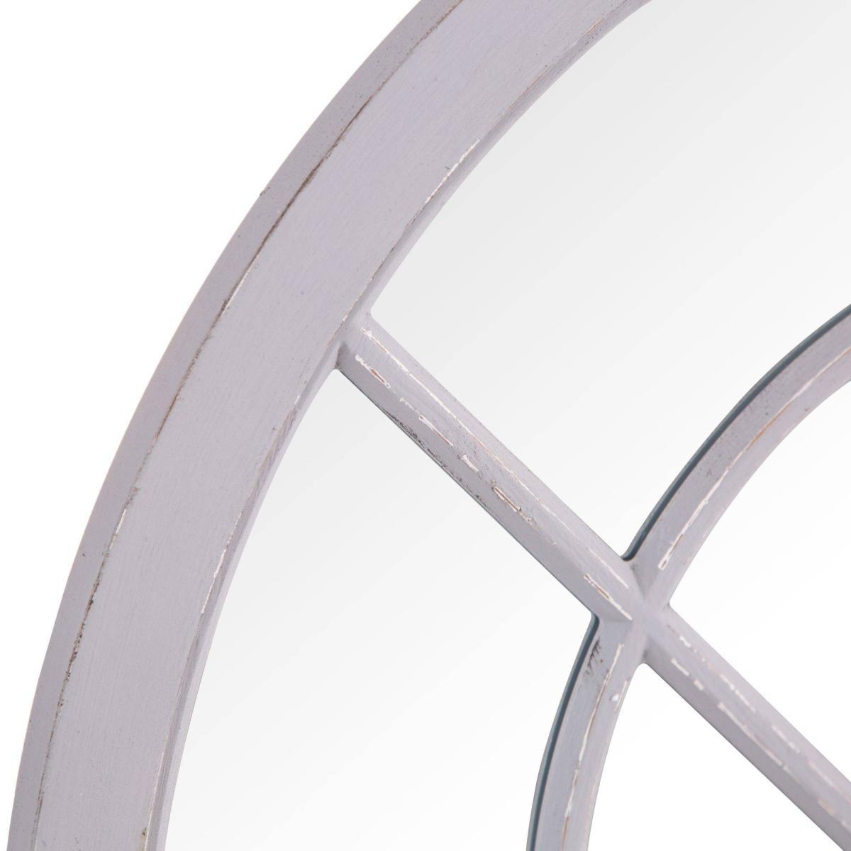Arched Mirror 90x135cm Grey – image 6