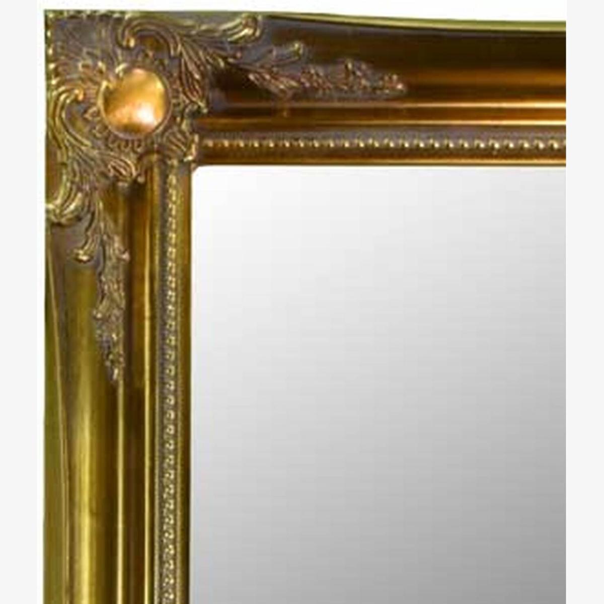 Hamilton Vintage Gold Antique Design Wide Wall Mirror 137 x 106cm - Gold – image 1