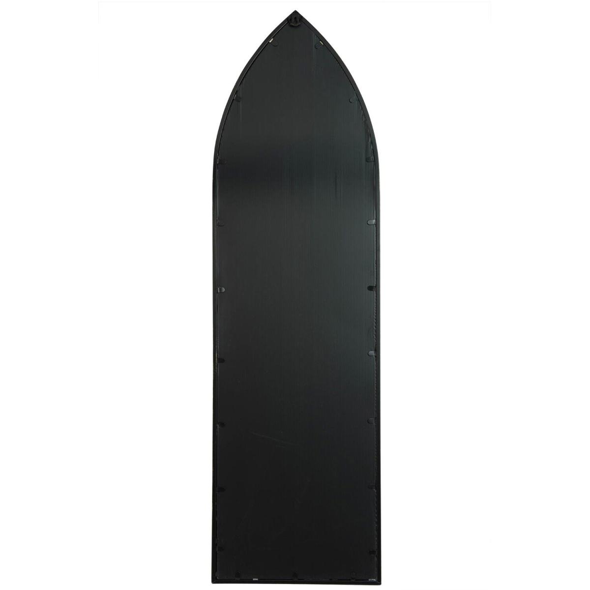 Black Extra Large Style Metal Wall Mirror - Black – image 2