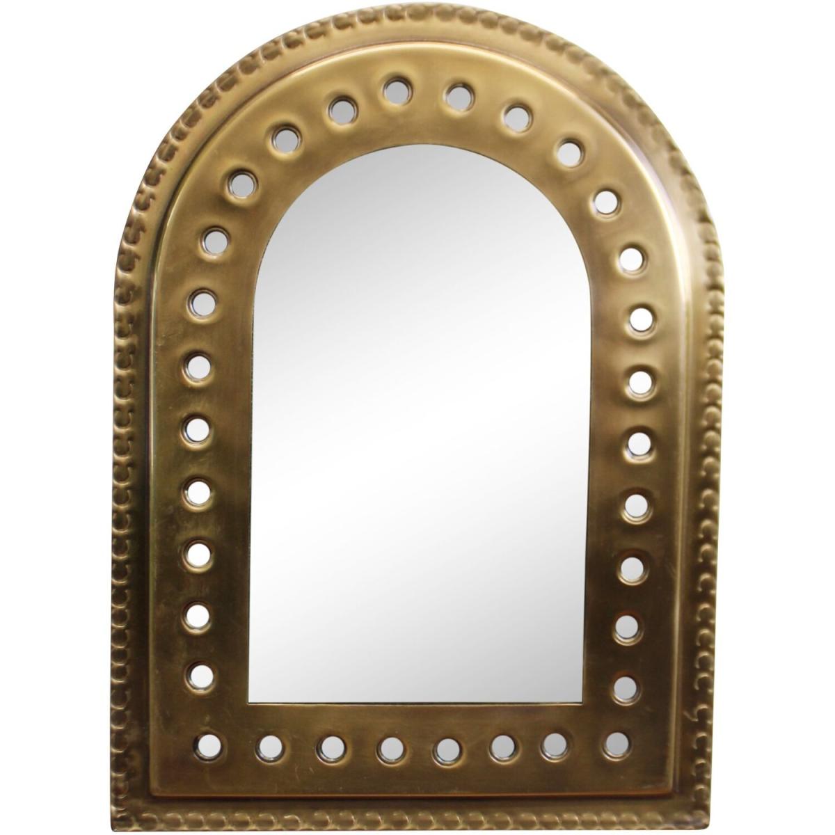 Set of 5 Gold Coloured Decorative Mirrors - Yellow – image 2