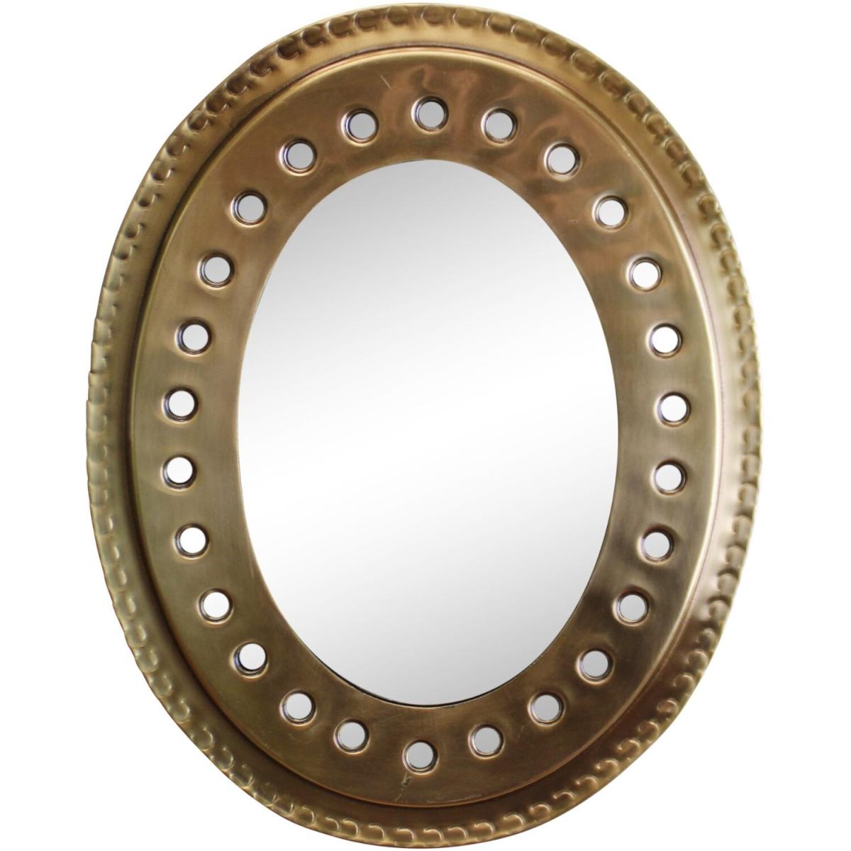 Set of 5 Gold Coloured Decorative Mirrors - Yellow – image 3