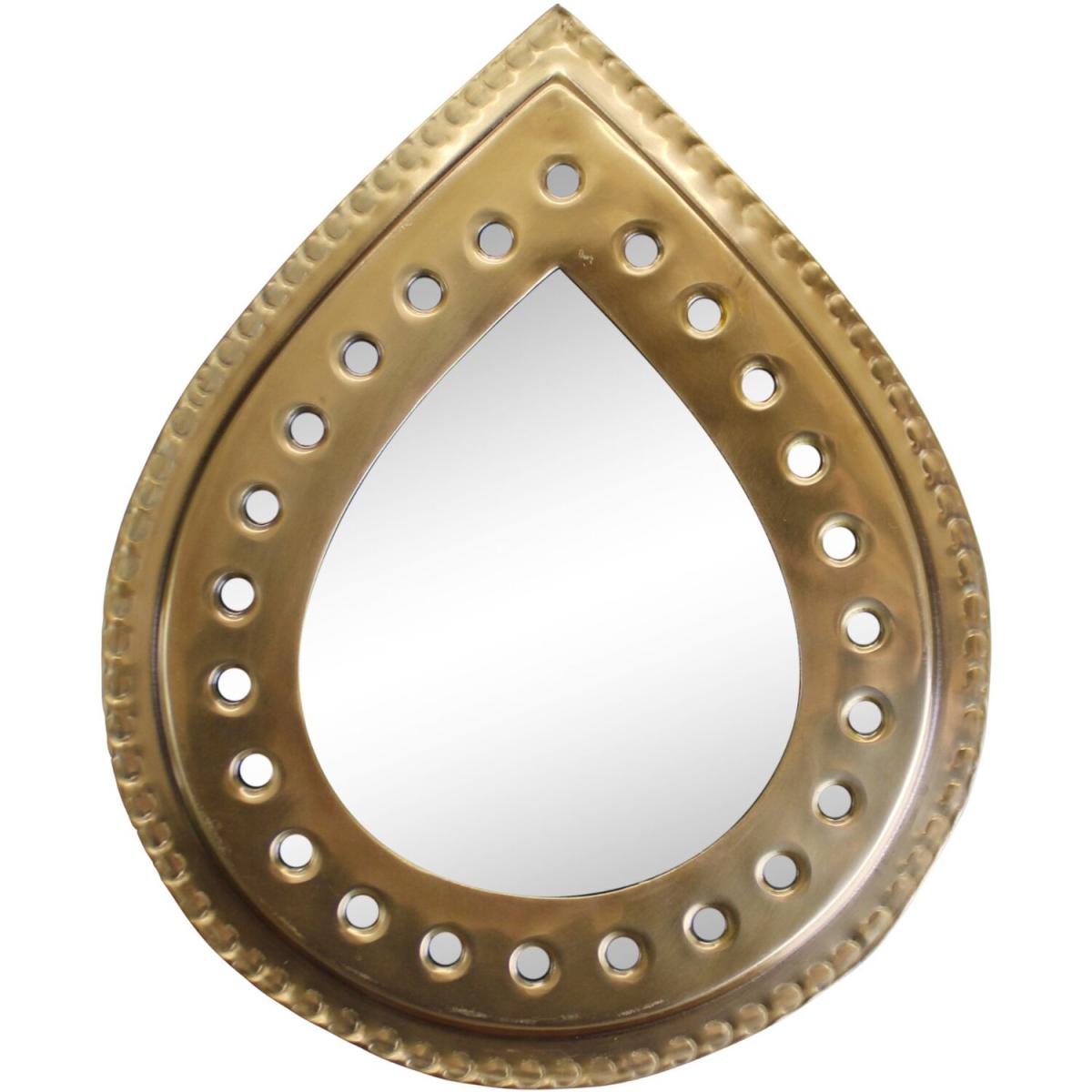 Set of 5 Gold Coloured Decorative Mirrors - Yellow – image 4