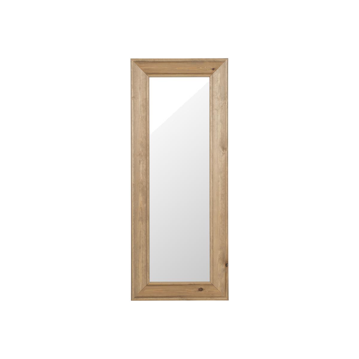 Tramline Pine Mirror - Pine / 100 x 30cm – image 1
