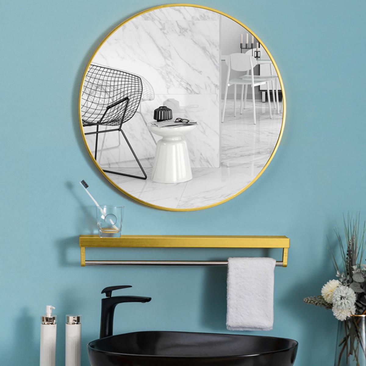 Round Wall Mirror  - Black / 80cm – image 17