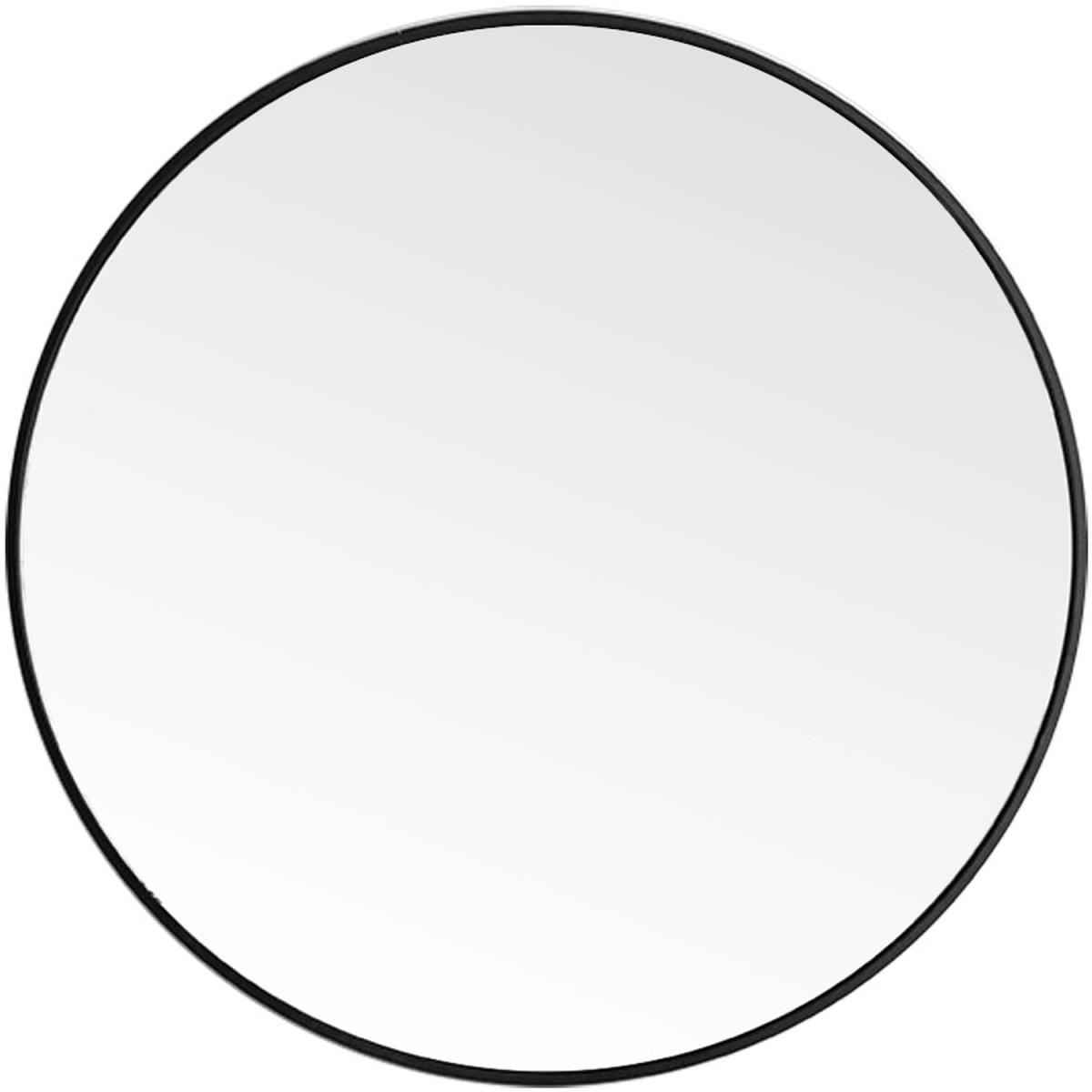 Round Wall Mirror  - Black / 80cm – image 3