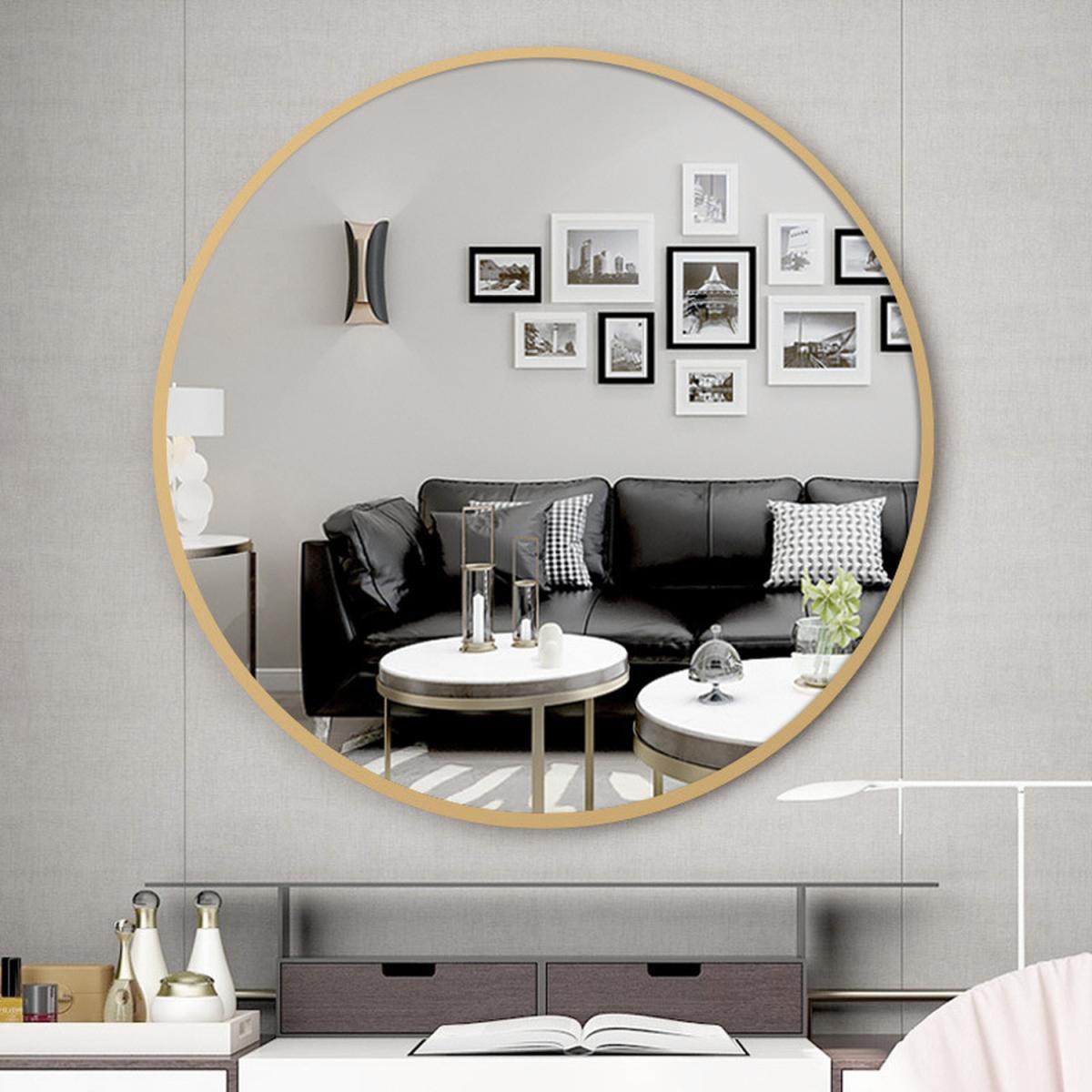 Round Wall Mirror  - Black / 80cm – image 5