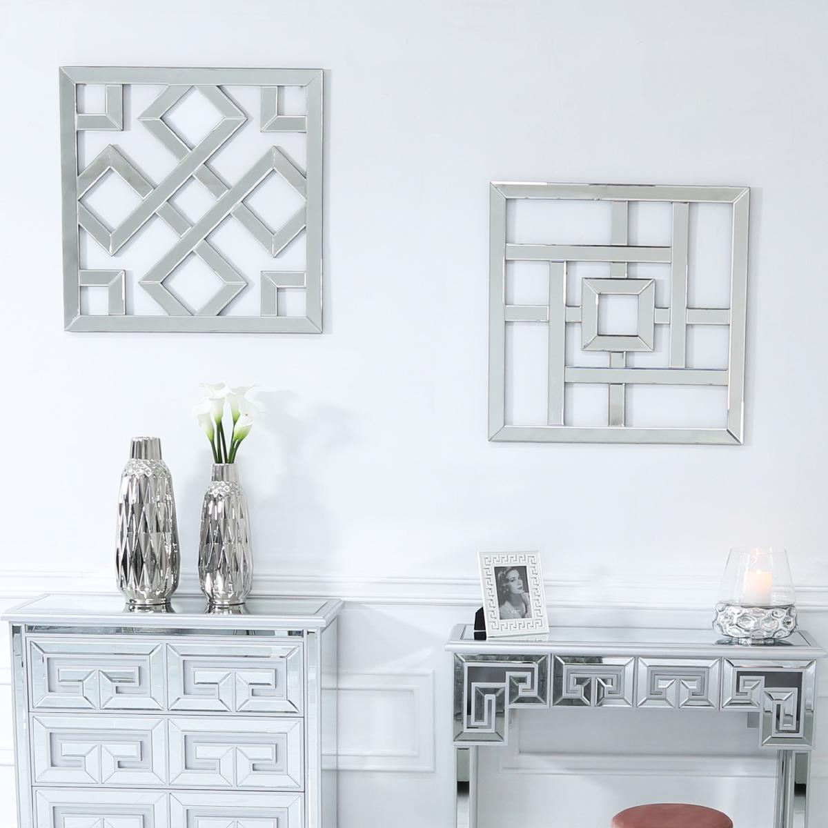 Accent Wall Mirror - Silver – image 2
